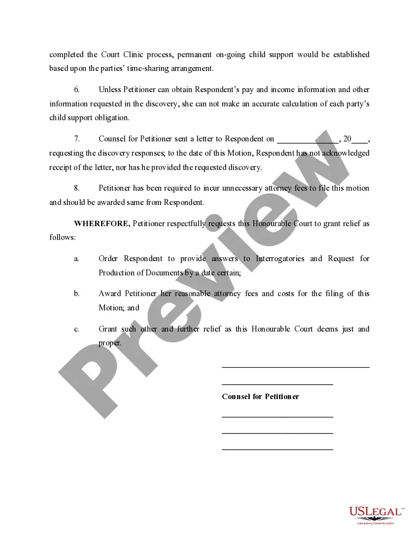 Get Motion to Compel Preview Motion to Compel