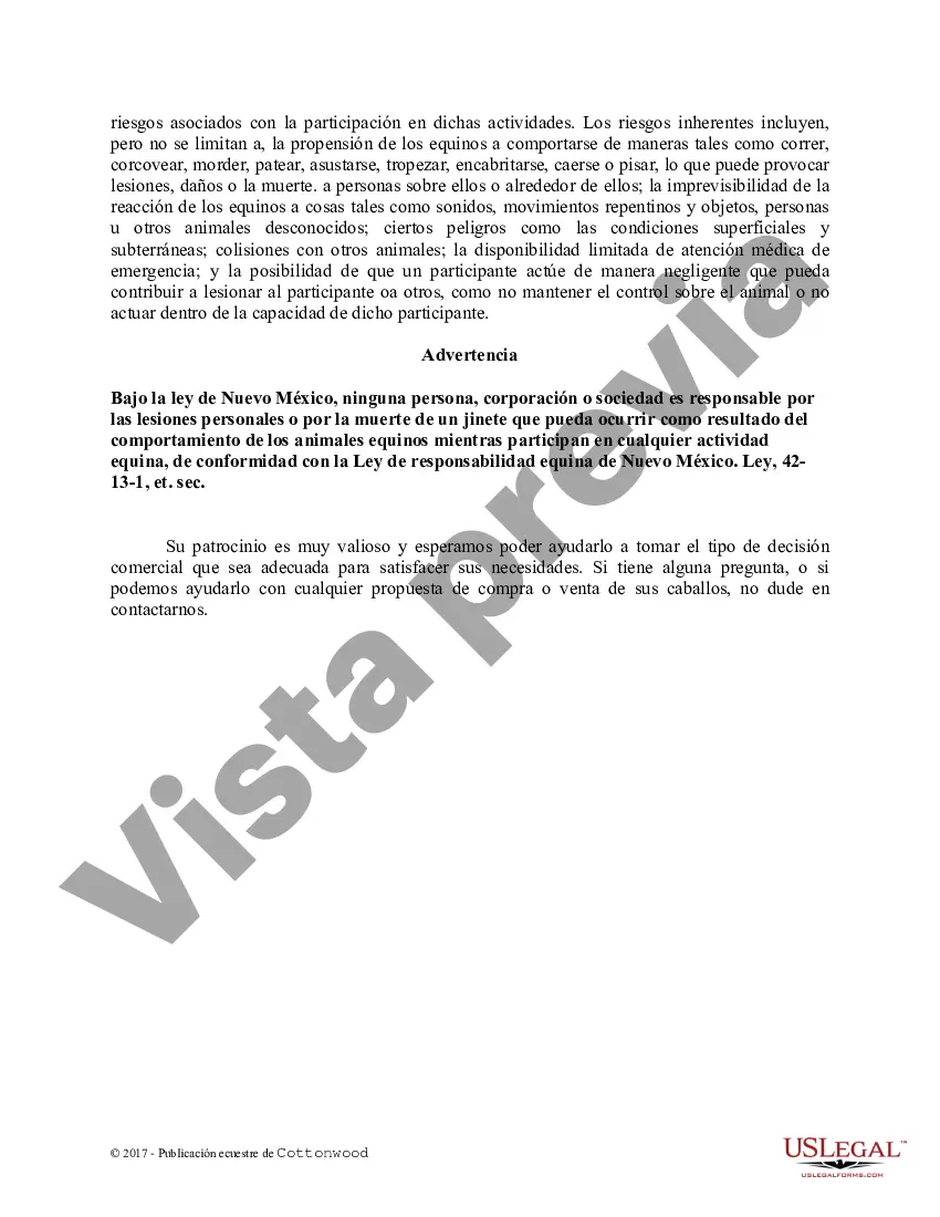 Preview Recomendaciones previas a la compra: formularios equinos para caballos