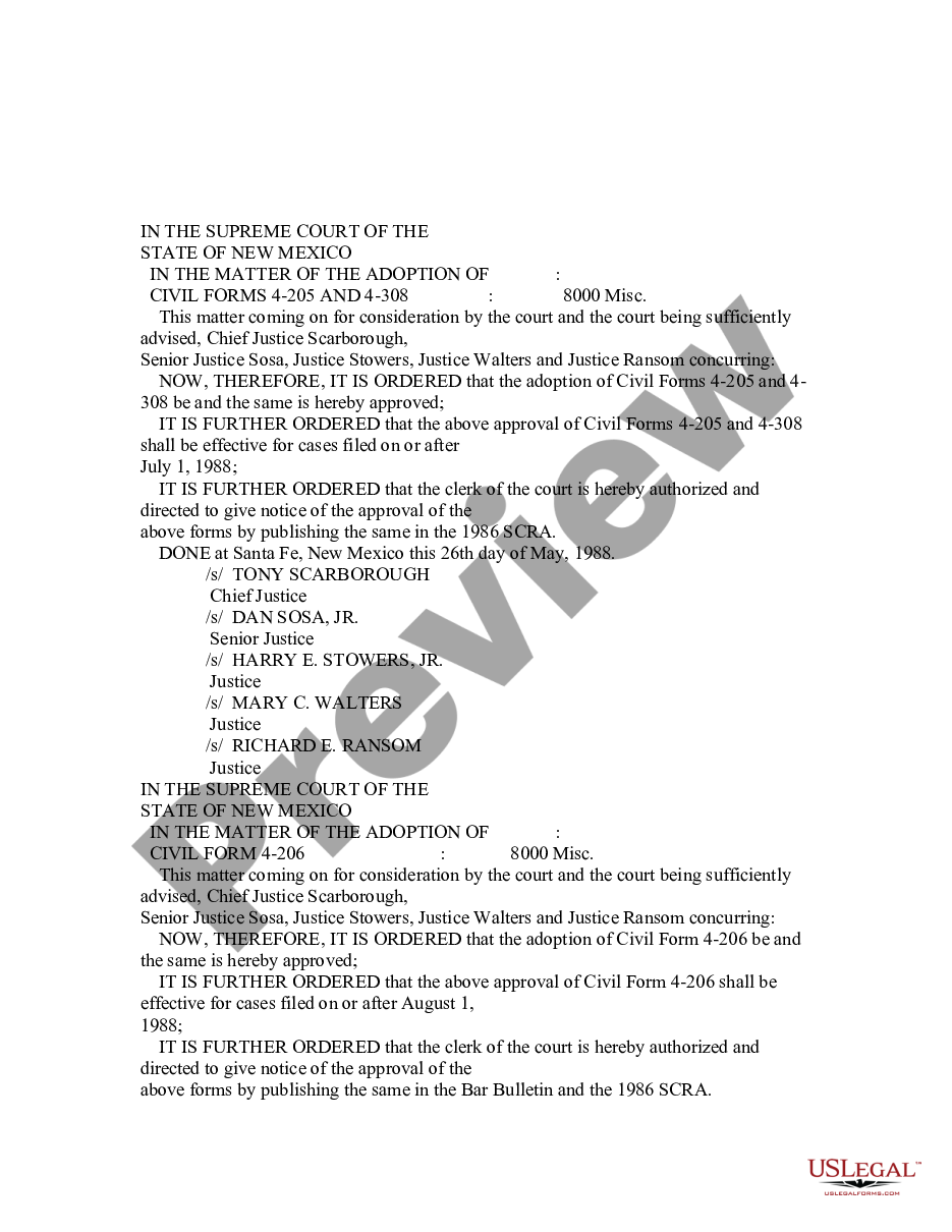 page 7 Writ of Restitution - Mobile Home Park Act preview