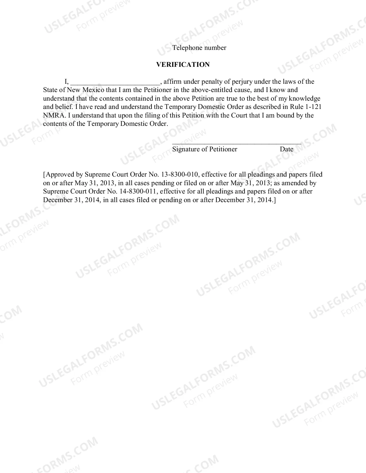 Preview Petition for Dissolution of Marriage with Minor Children