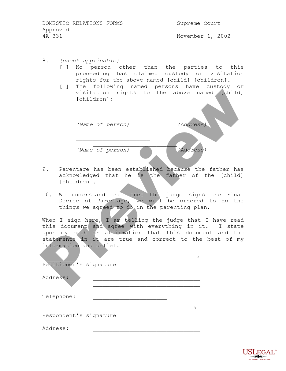 order approving judicial consent form nc