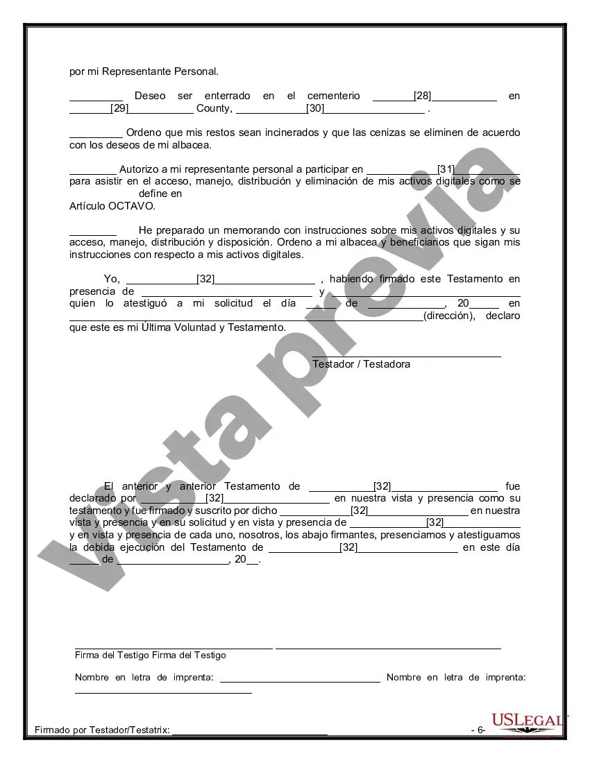 Preview Testamentos mutuos que contienen última voluntad y testamentos para personas solteras que viven juntas sin hijos