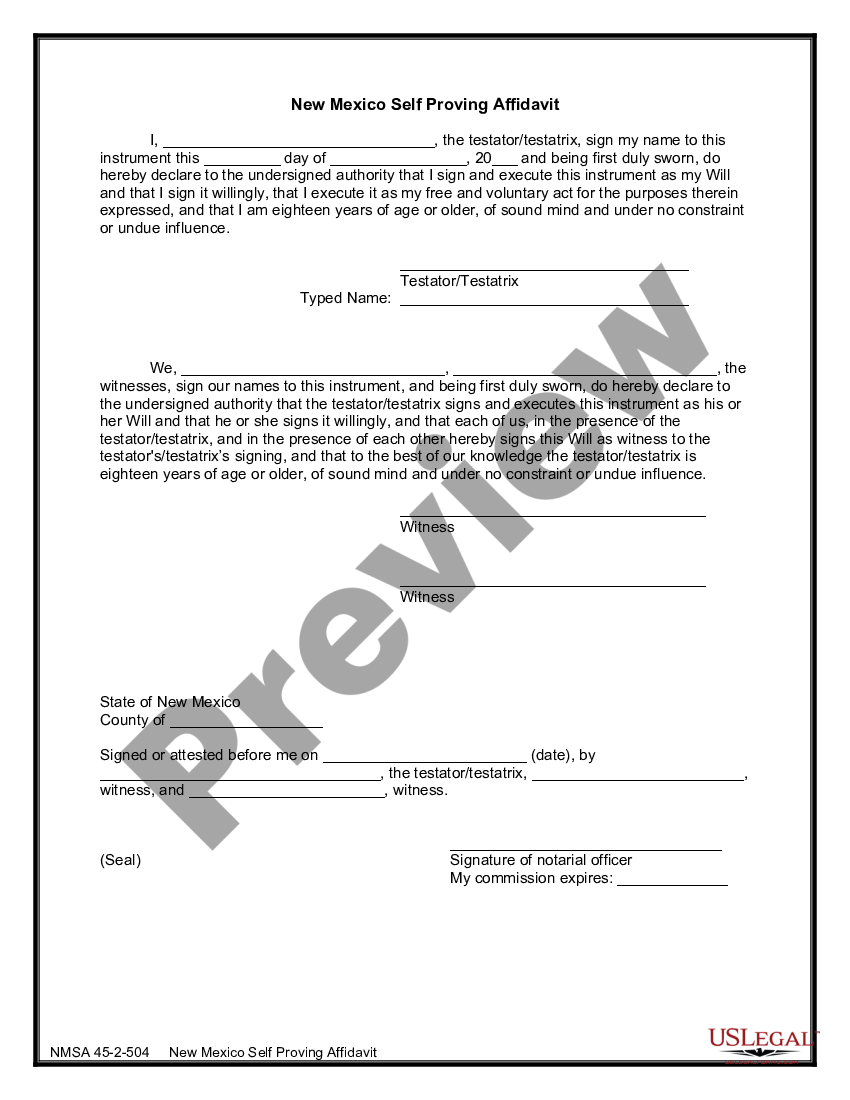 page 9 Mutual Wills containing Last Will and Testaments for Unmarried Persons living together with No Children preview