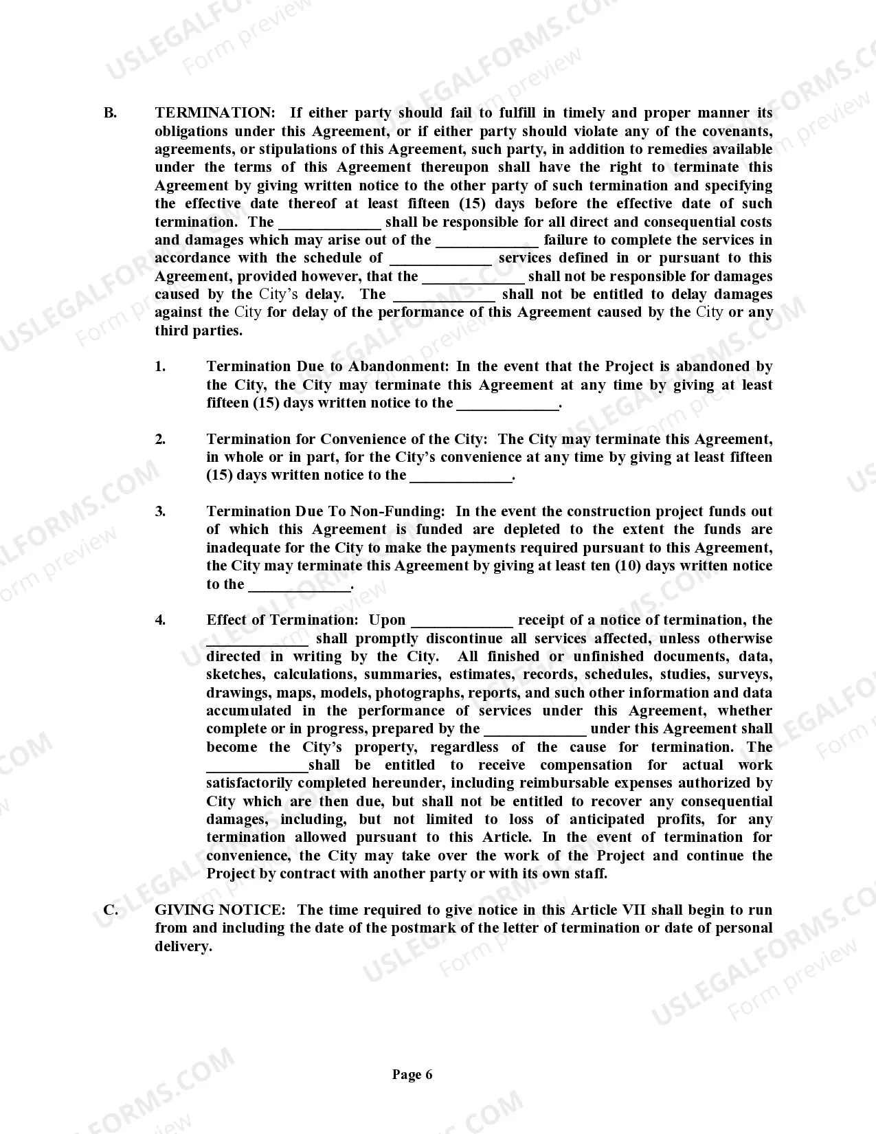 Preview Professional Services Agreement with Municipal Corporation