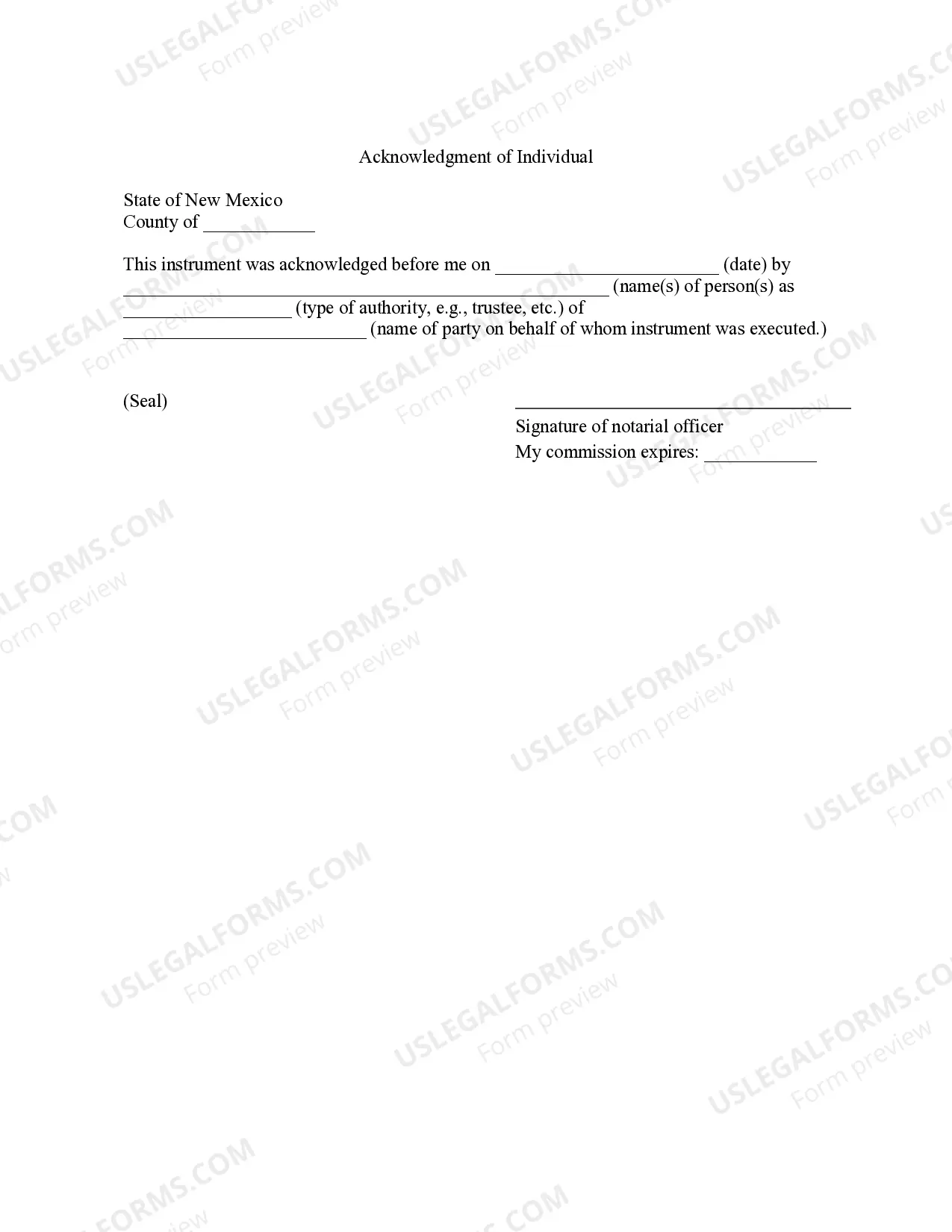 Preview Bill of Sale without Warranty by Individual Seller