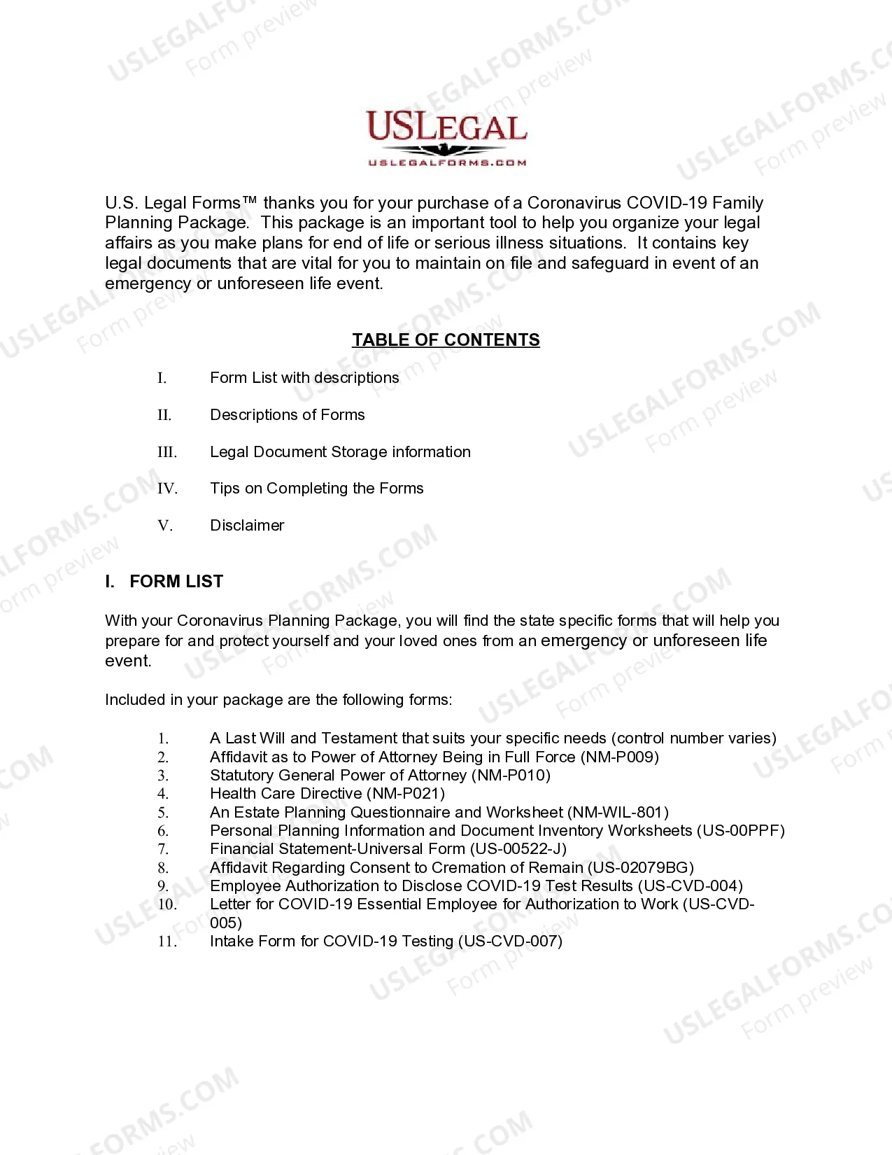 Preview New Mexico Coronavirus COVID-19 Family Planning Package