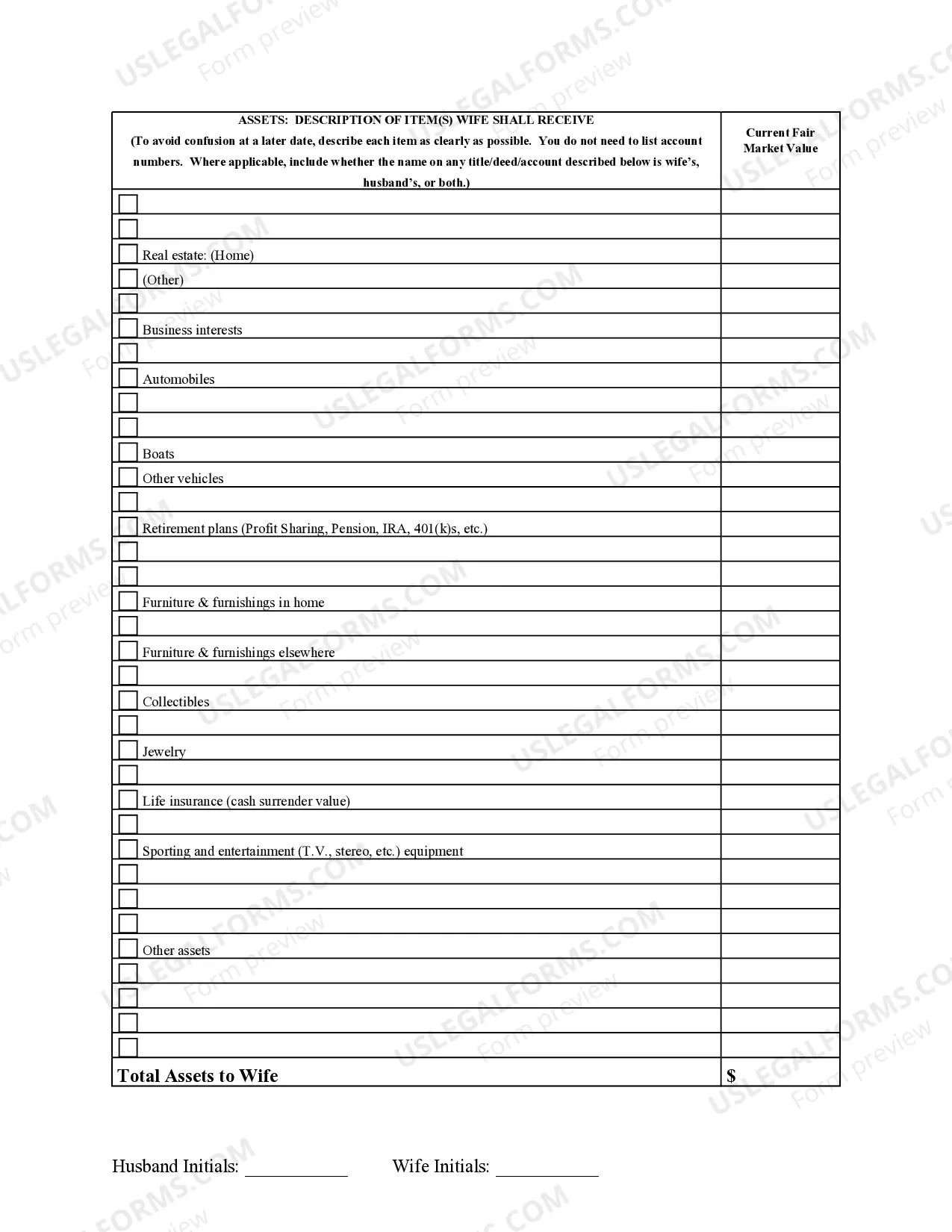 Preview Marital Domestic Separation and Property Settlement Agreement Minor Children Parties May have Joint Property or Debts where Divorce Action Filed