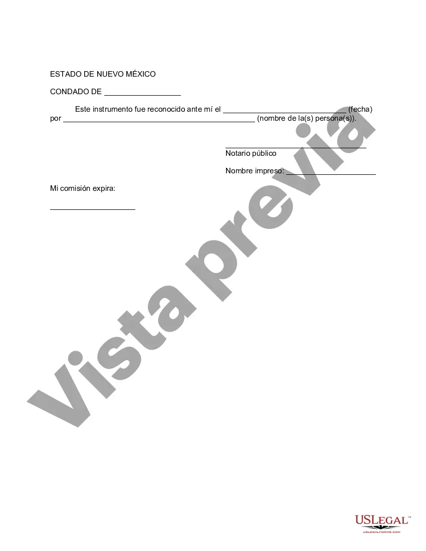 Preview Enmienda al fideicomiso en vida