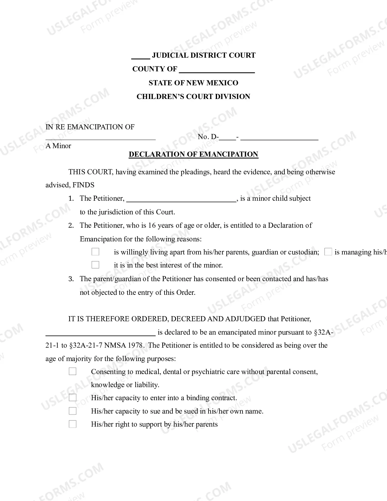 Preview Declaration of Emancipation