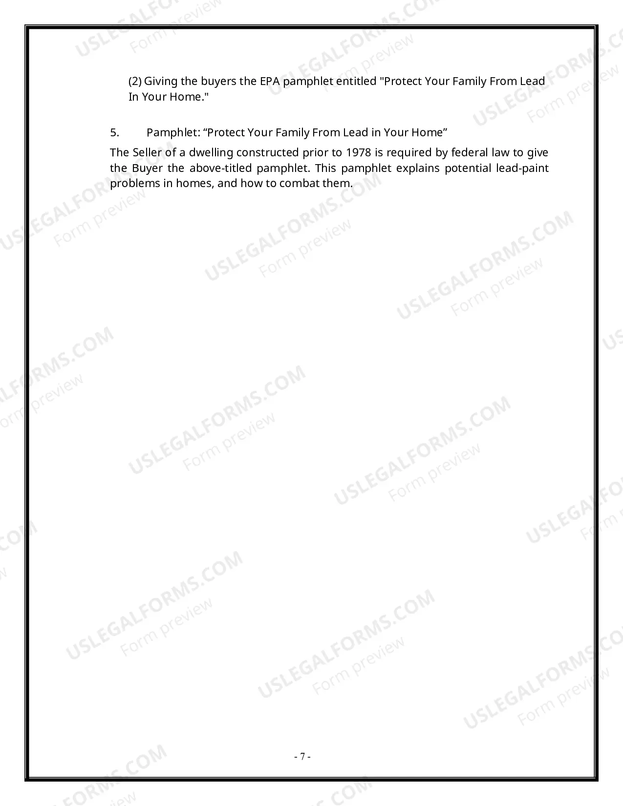 Preview New Mexico Real Estate Home Sales Package with Offer to Purchase, Contract of Sale, Disclosure Statements and more for Residential House