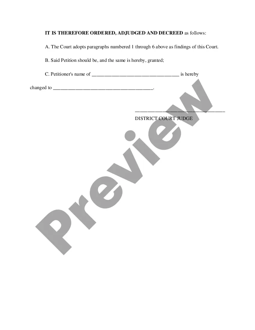 Preview Name Change Instructions and Forms for an Adult - Grant, Luna, and Hidalgo Counties Only