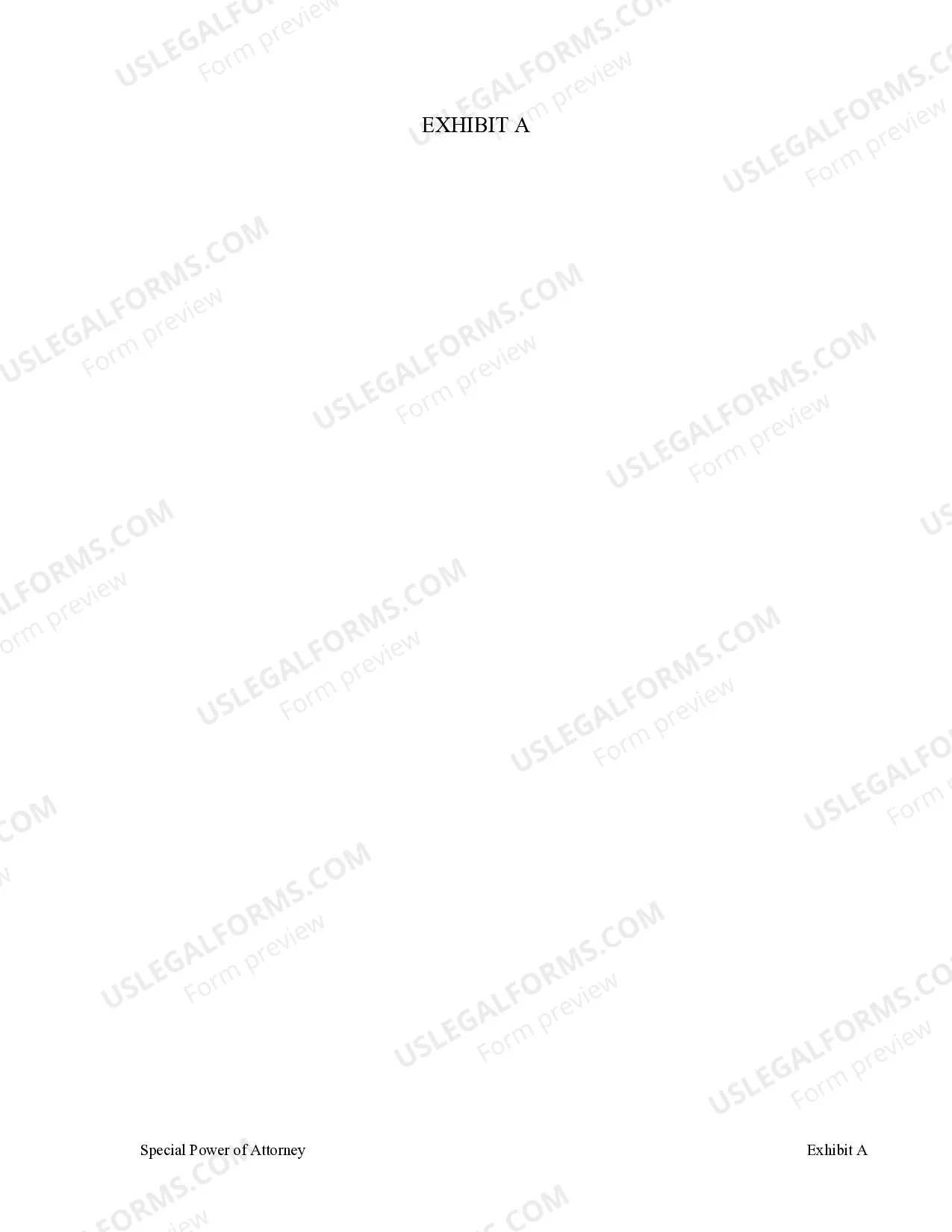 Preview Special or Limited Power of Attorney for Real Estate Purchase Transaction by Purchaser