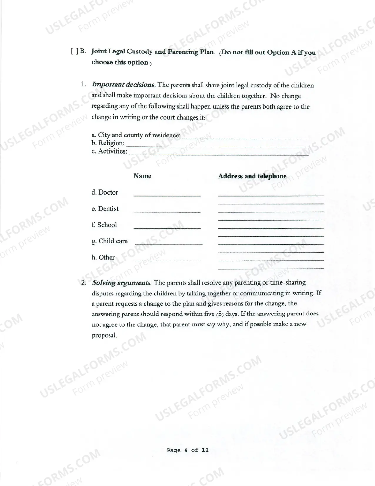Preview Finishing Your Default Paternity Package - Third Judicial District