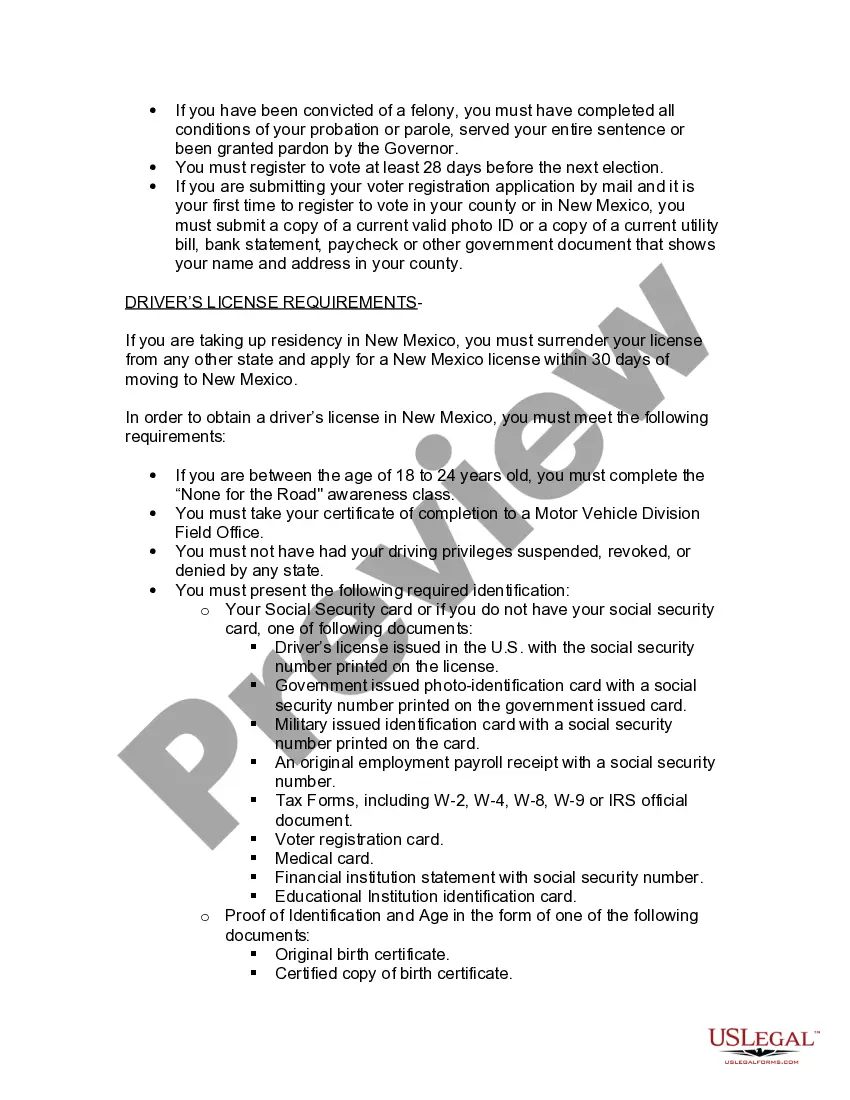 Get New Resident Guide Preview New Resident Guide