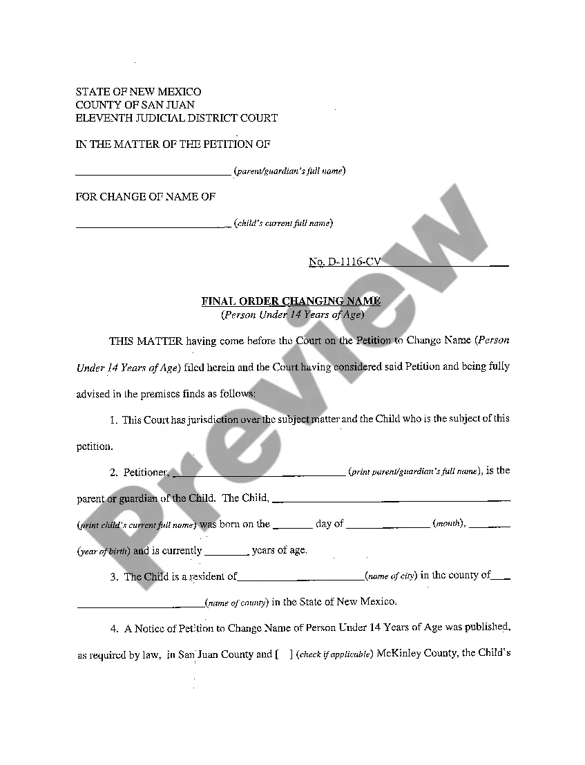 Get Name Change Instructions and Forms for a Minor Under Age 14 - San Juan County Mirror Preview Name Change Instructions and Forms for a Minor Under Age 14 - San Juan County Mirror