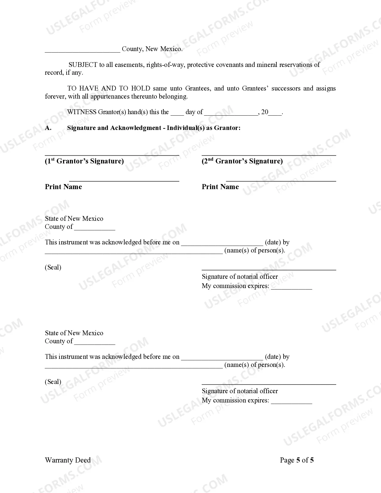 Preview Warranty Deed from Limited Partnership or LLC is the Grantor, or Grantee