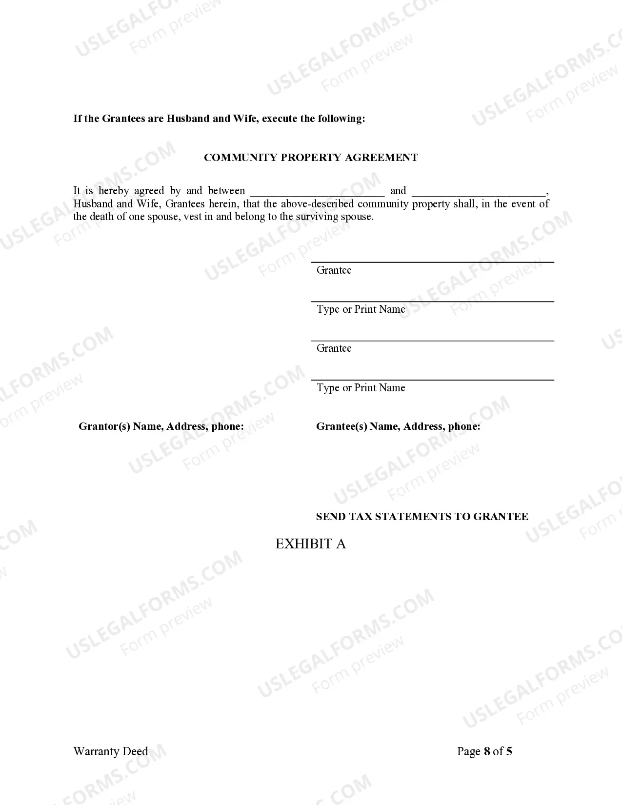 Preview Warranty Deed from Limited Partnership or LLC is the Grantor, or Grantee
