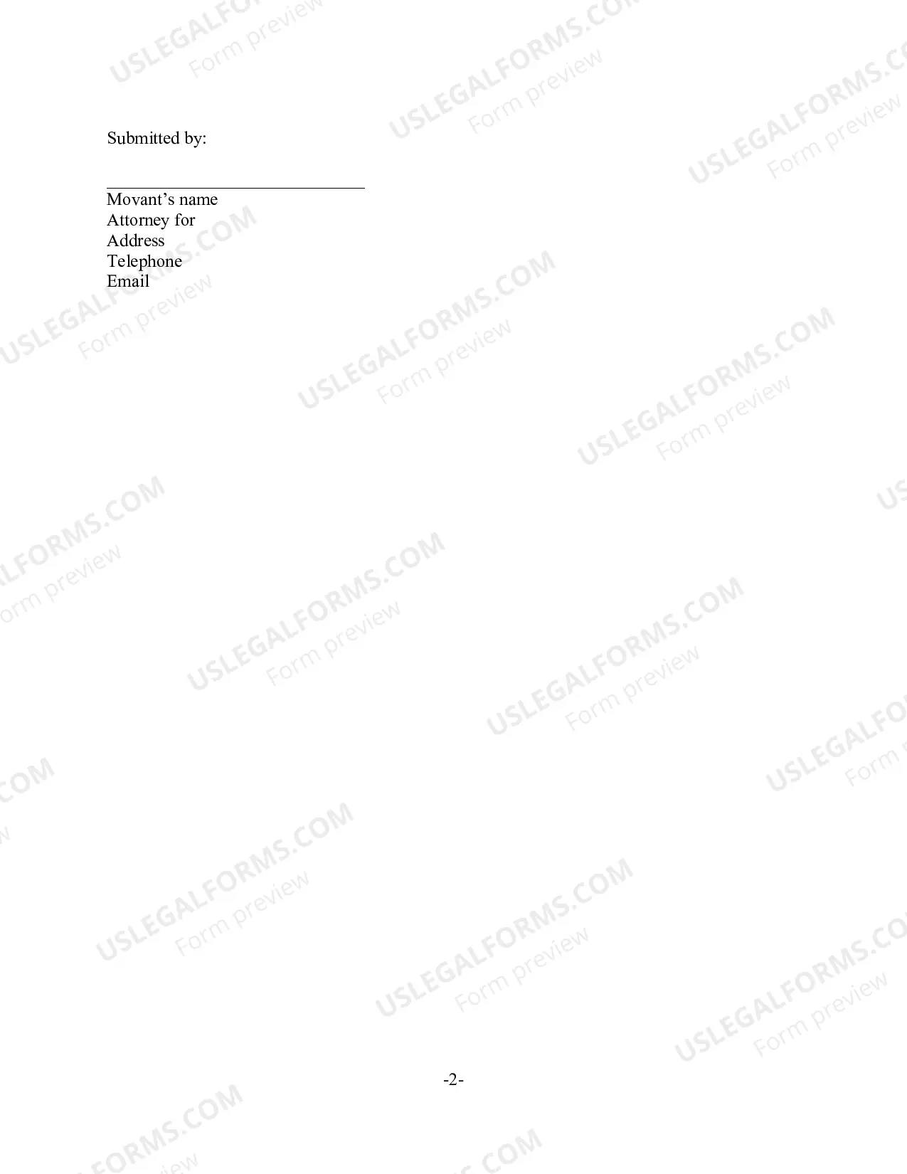 Preview Order Admitting Attorney Pro Hac Vice
