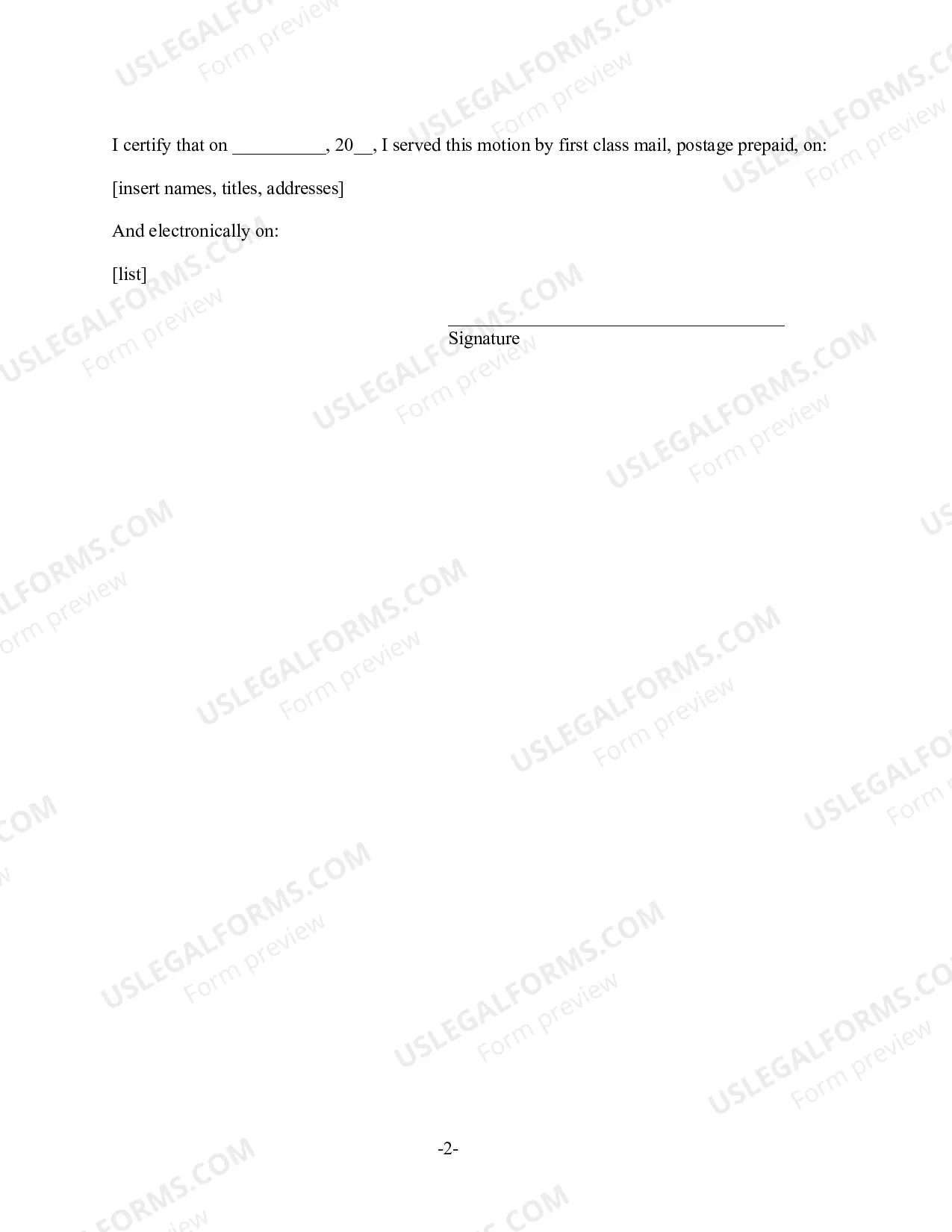 Preview Motion to Value Collateral