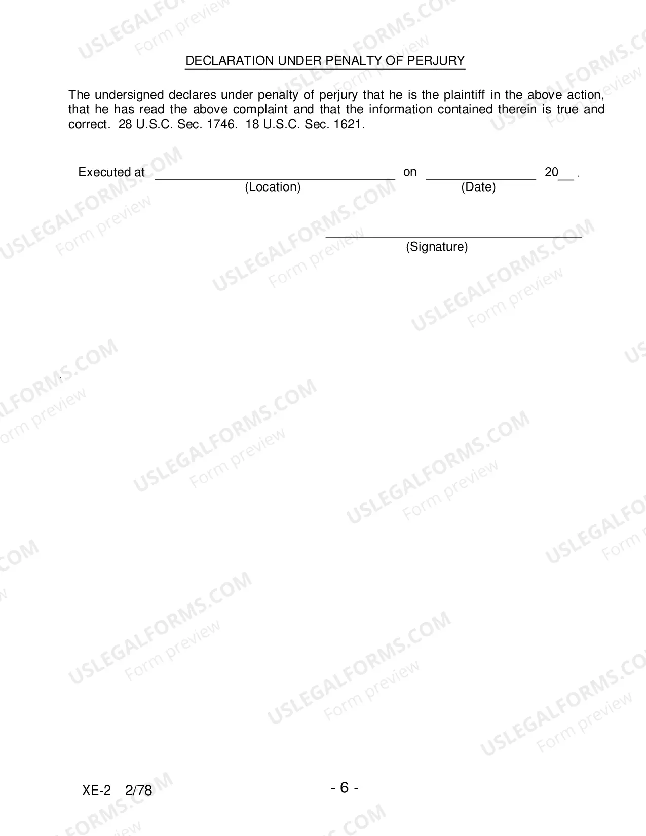Preview Civil Rights Complaint