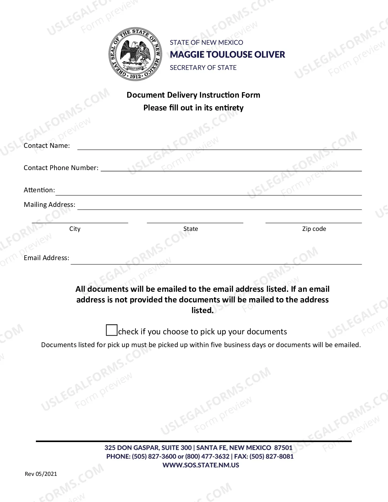 Preview Statement of Intent To Dissolve By Written Consent of Shareholders (Domestic Profit Corp)