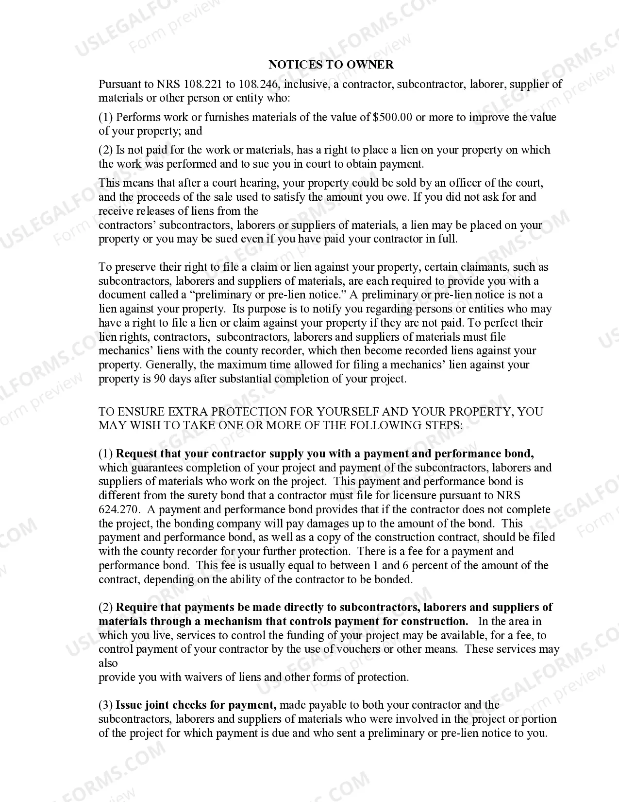 Preview Painting Contract for Contractor