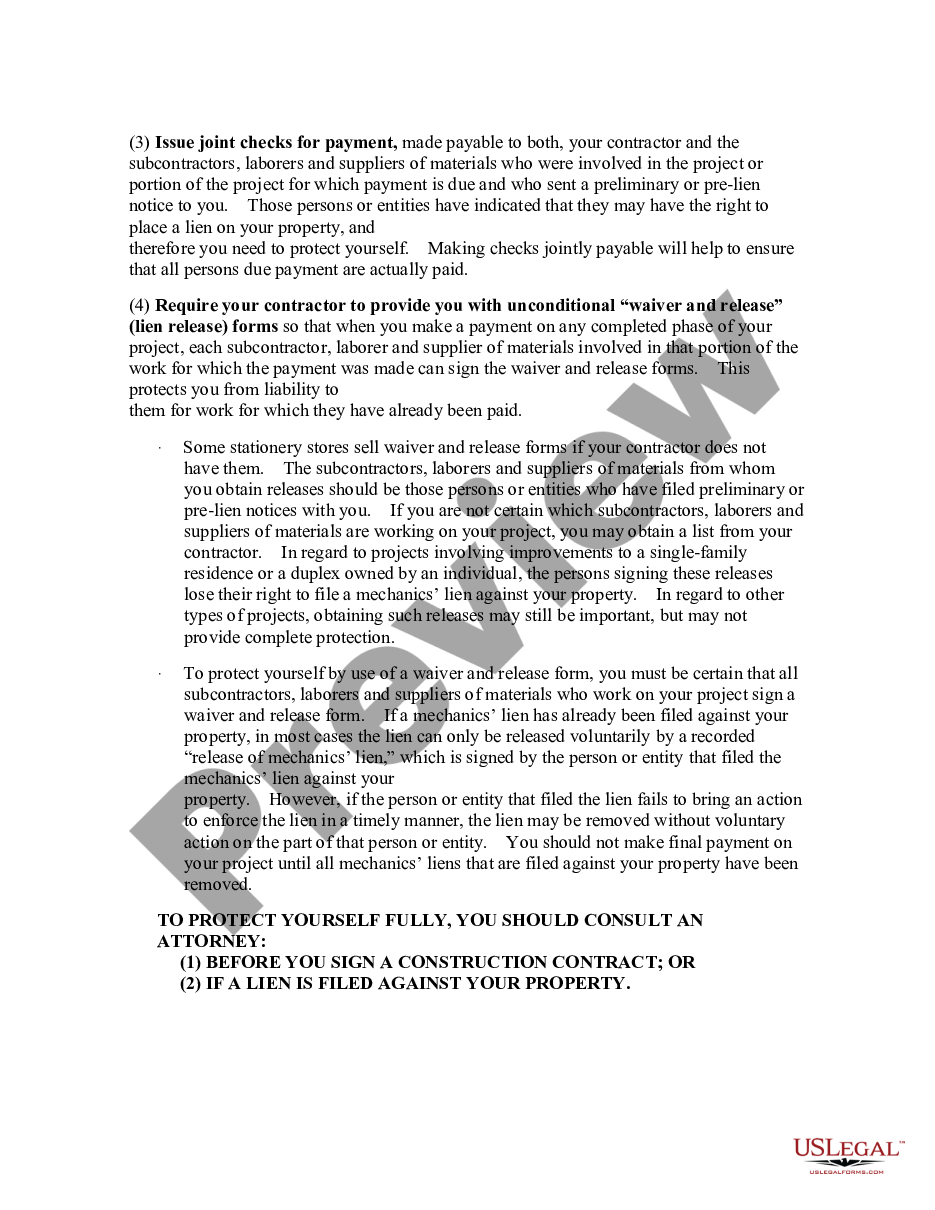 page 5 Fencing Contract for Contractor preview