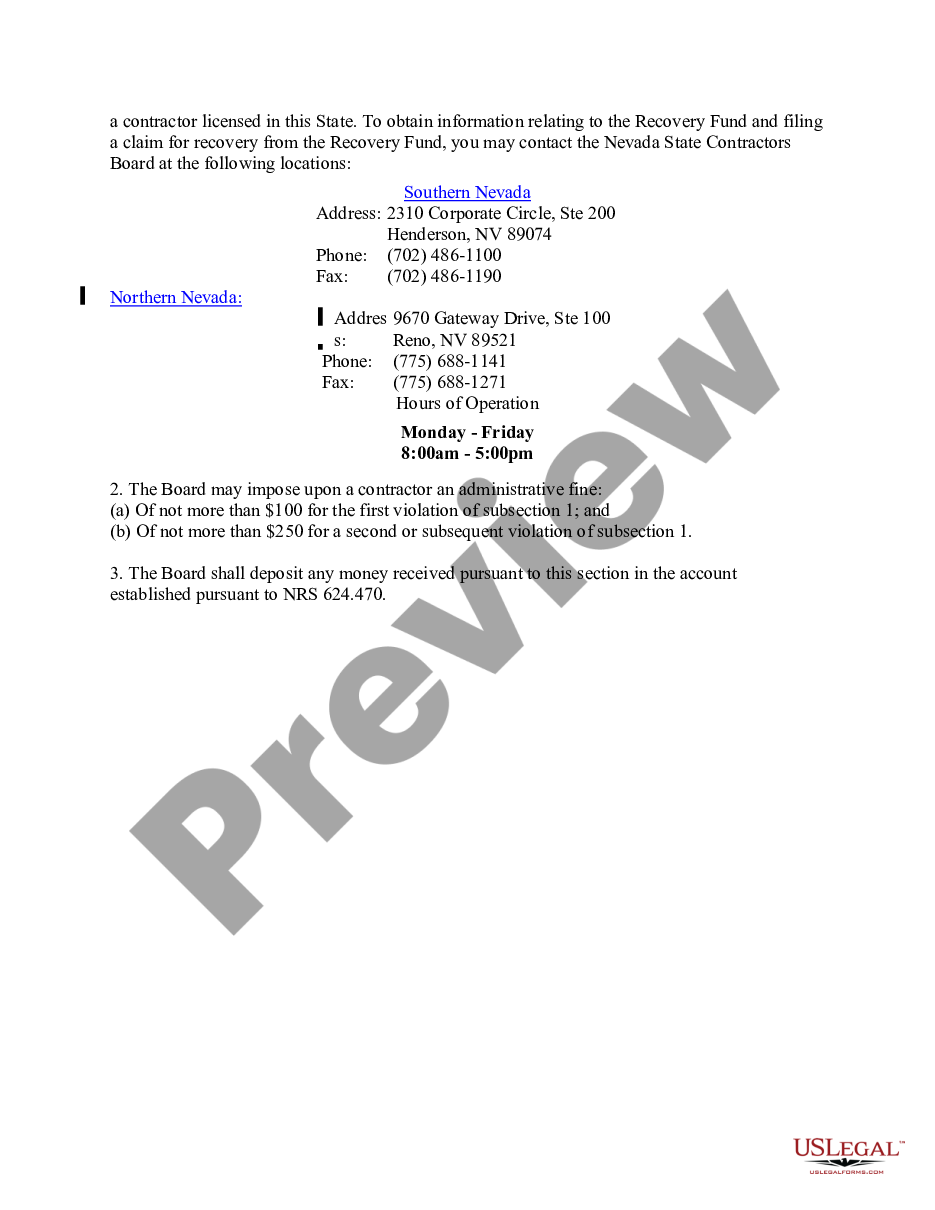 page 8 HVAC Contract for Contractor preview