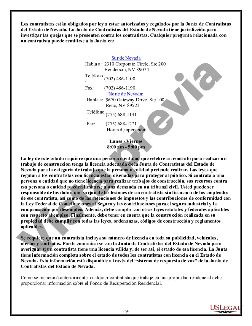 Preview Contrato de paisajismo para contratista