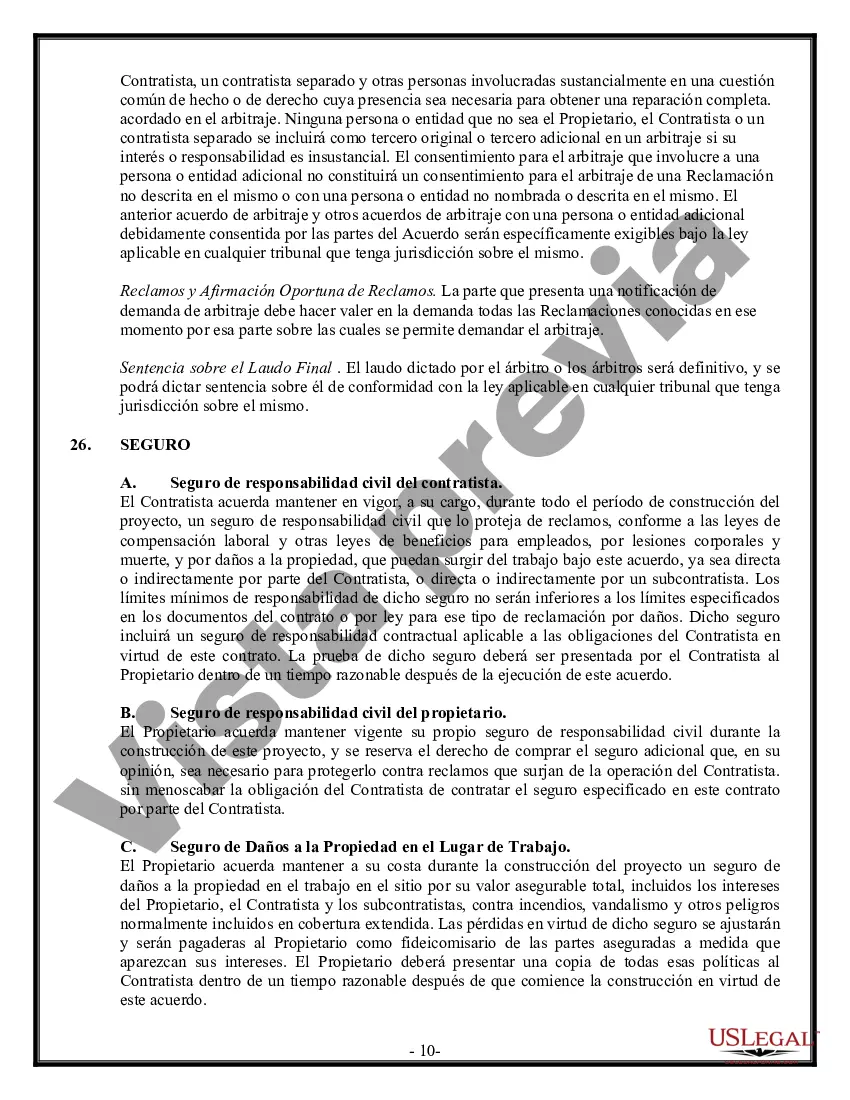 Preview Contrato Comercial para Contratista