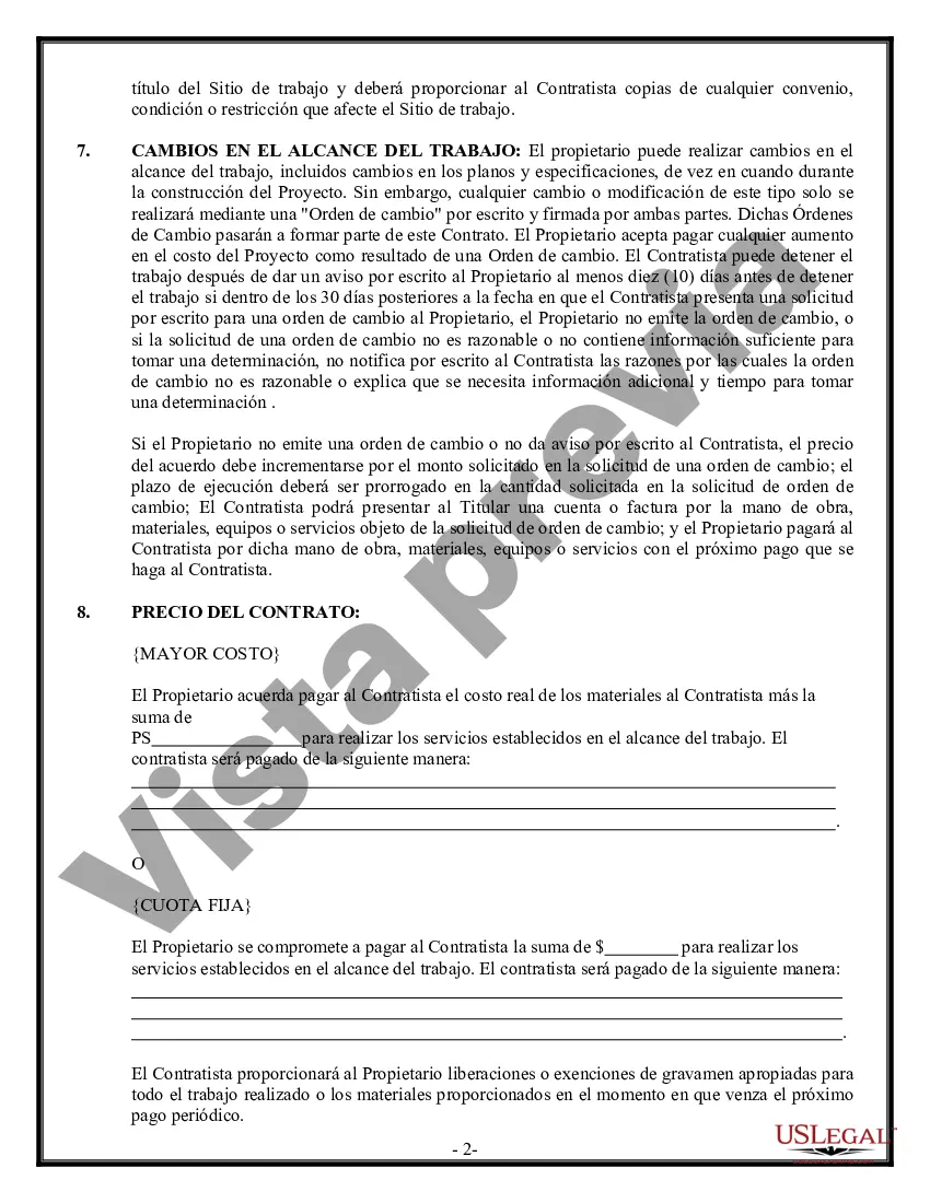 Preview Contrato Comercial para Contratista