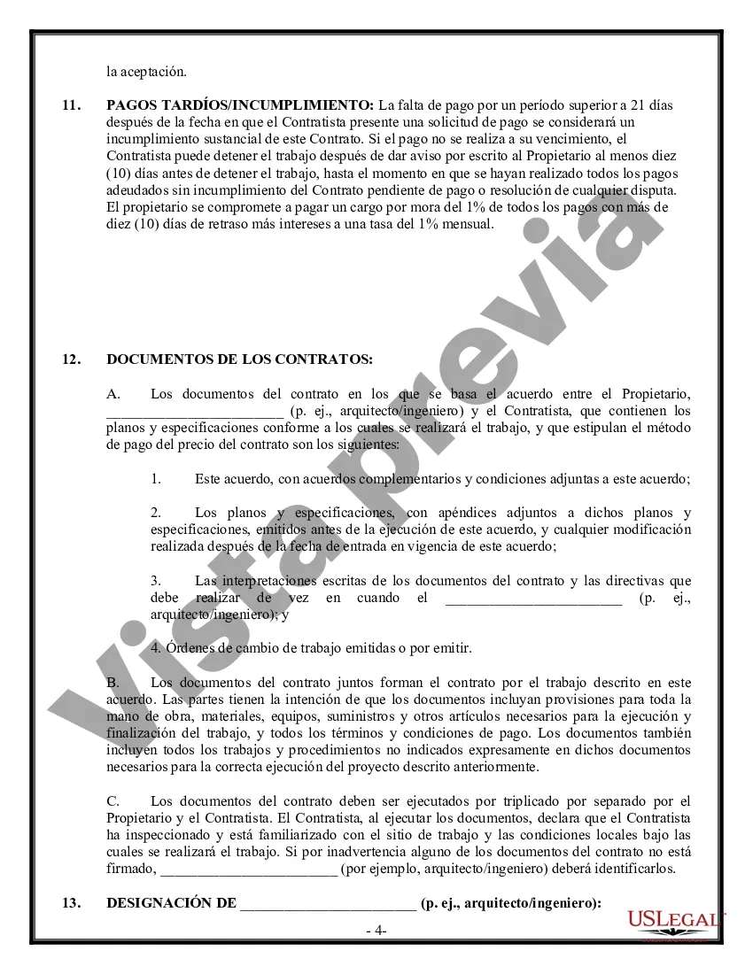 Preview Contrato Comercial para Contratista