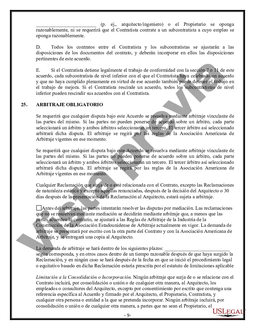 Preview Contrato Comercial para Contratista