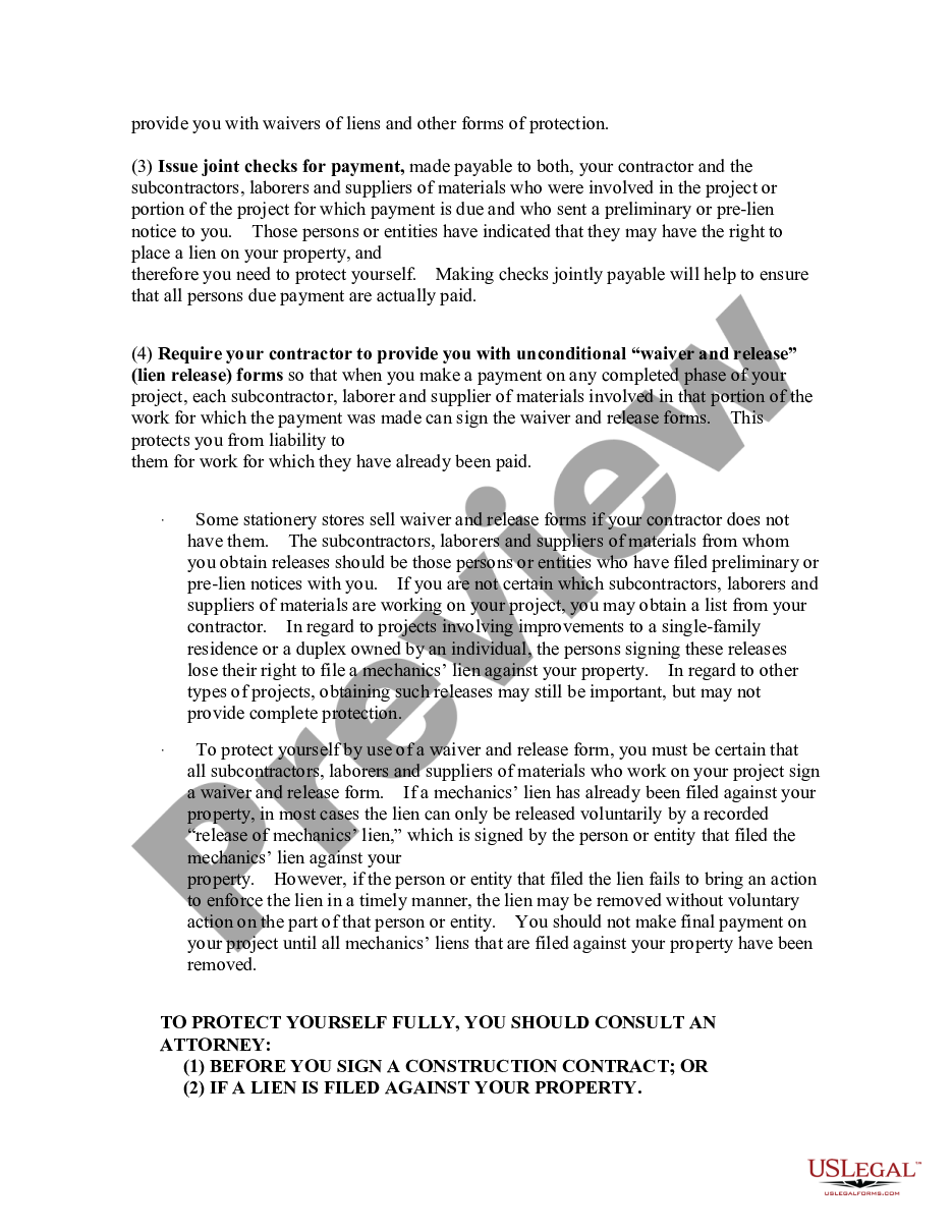 page 6 Concrete Mason Contract for Contractor preview