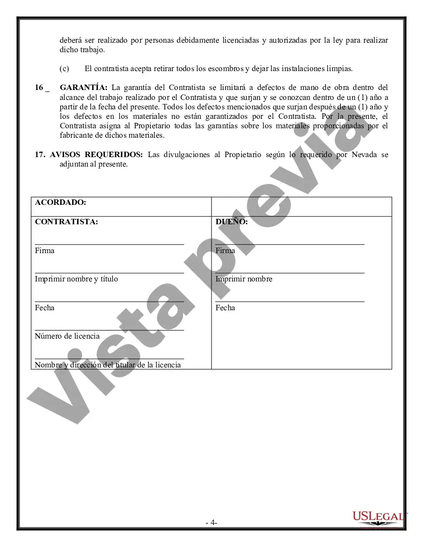 Preview Contrato de trabajo en el sitio para el contratista