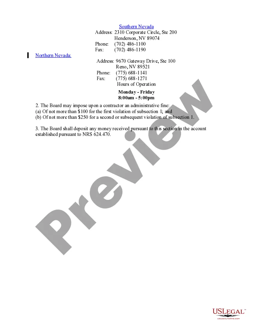 Preview Siding Contract for Contractor