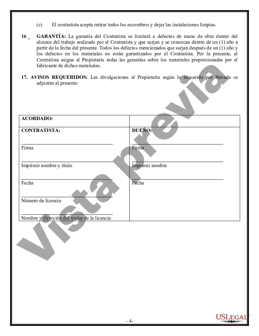 Preview Contrato de Drenaje para Contratista