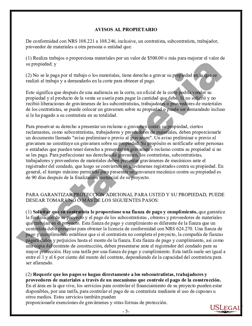 Preview Contrato de albañil para contratista