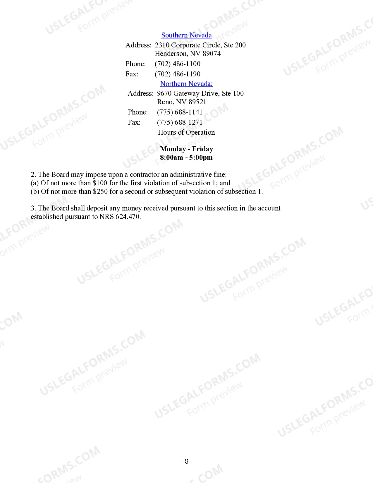 Preview Flooring Contract for Contractor