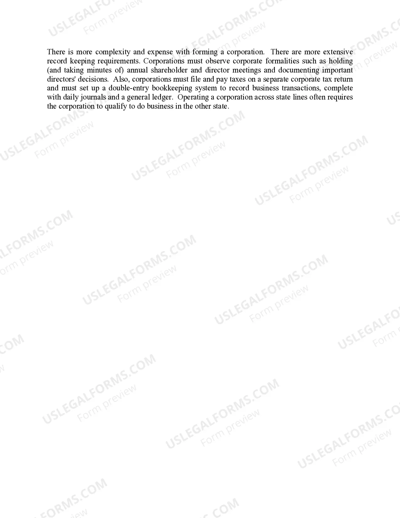 Preview Nevada Business Incorporation Package to Incorporate Corporation