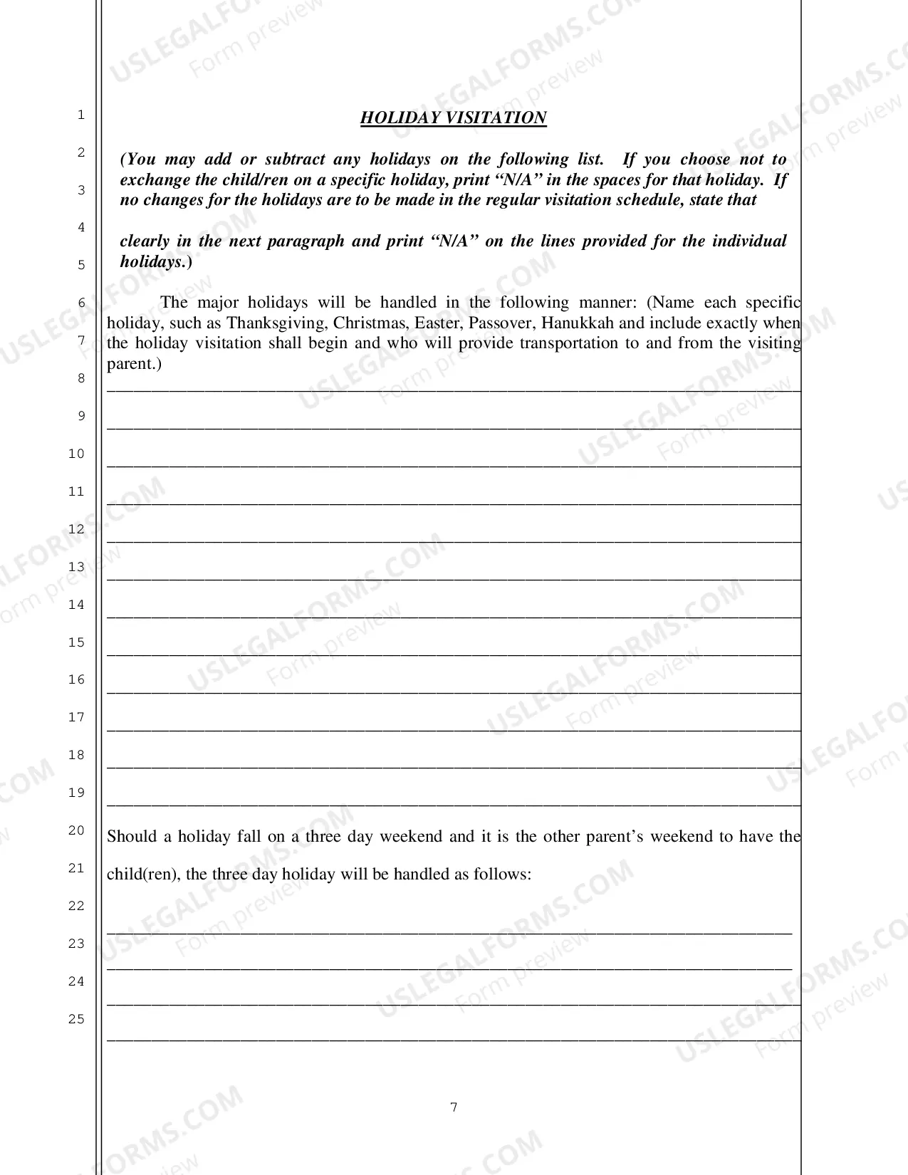 Preview Answer to Complaint to Divorce and Counterclaim with Children