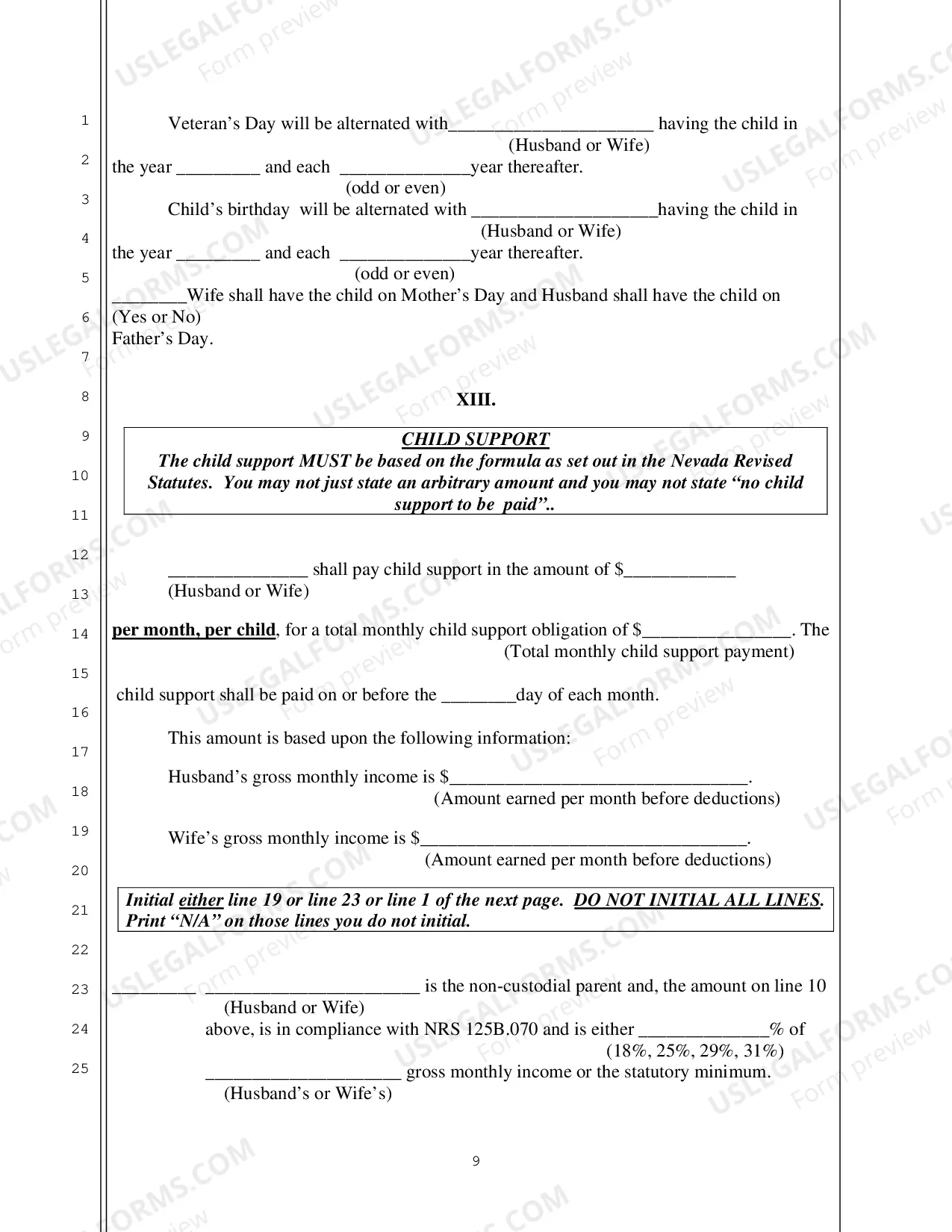 Preview Answer to Complaint to Divorce and Counterclaim with Children
