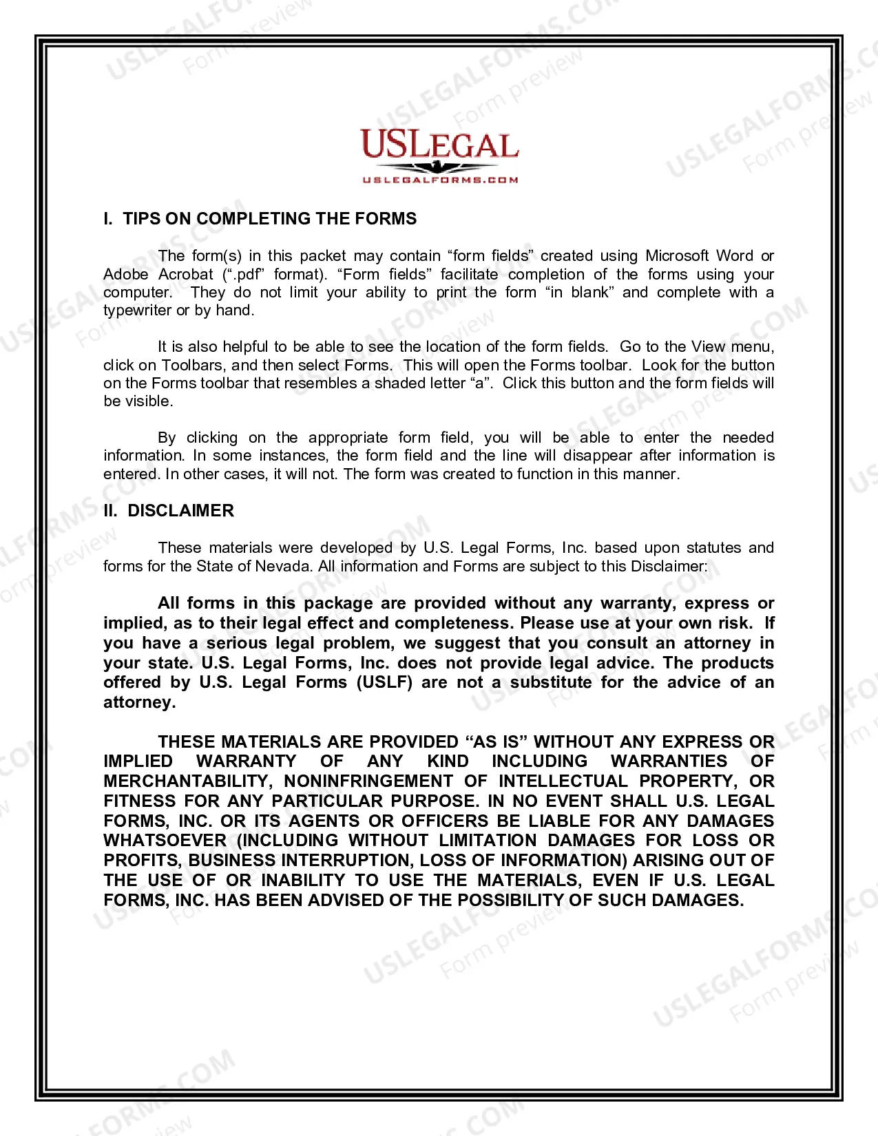 Preview Warranty Deed from Husband and Wife / Two Individuals to an Individual.