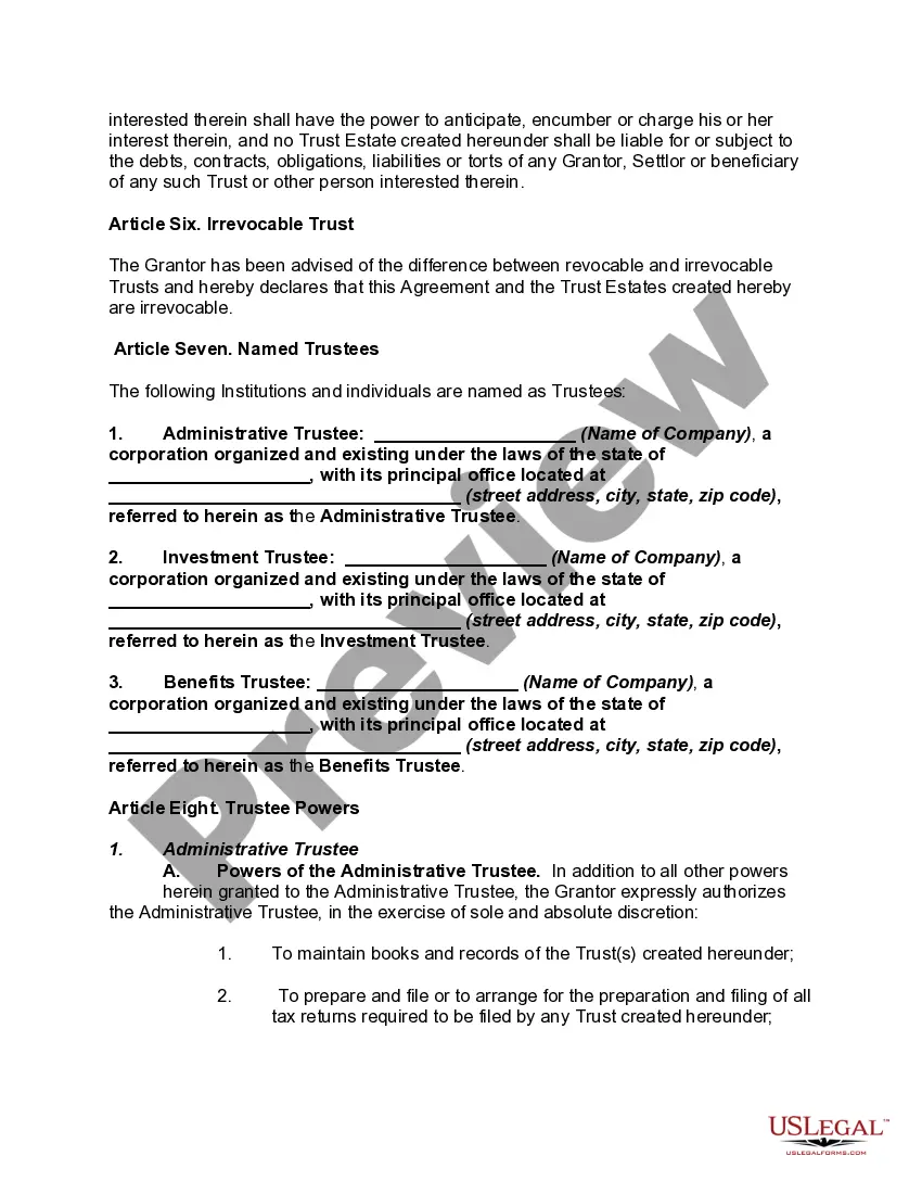 Preview Nevada Asset Protection Trust