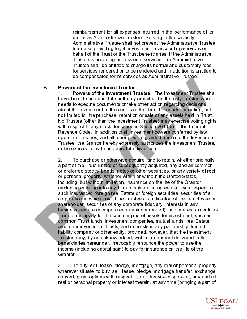 Preview Nevada Asset Protection Trust