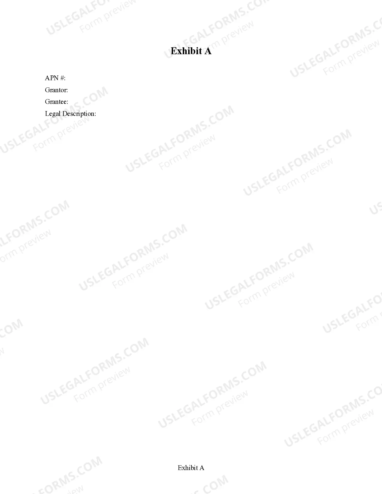 Preview Warranty Deed - Individual to Individual