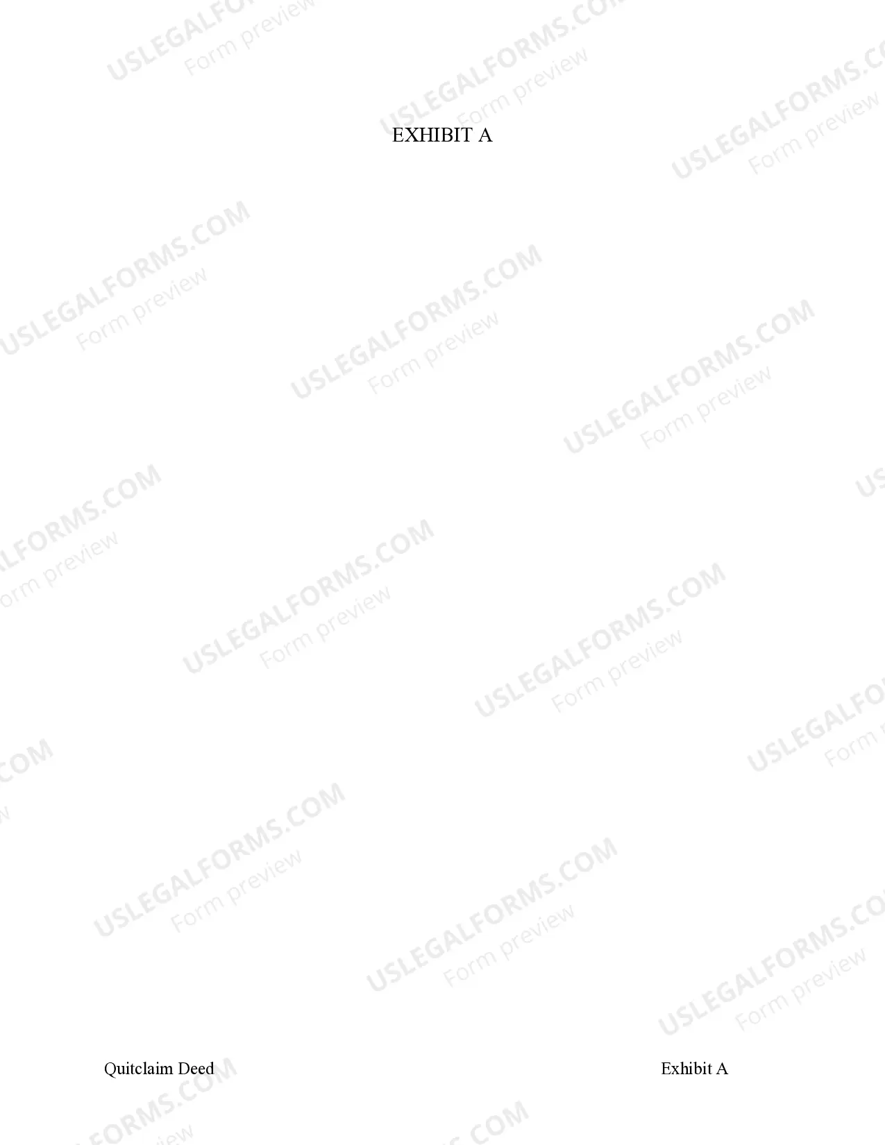 Preview Quitclaim Deed from Husband and Wife to Corporation