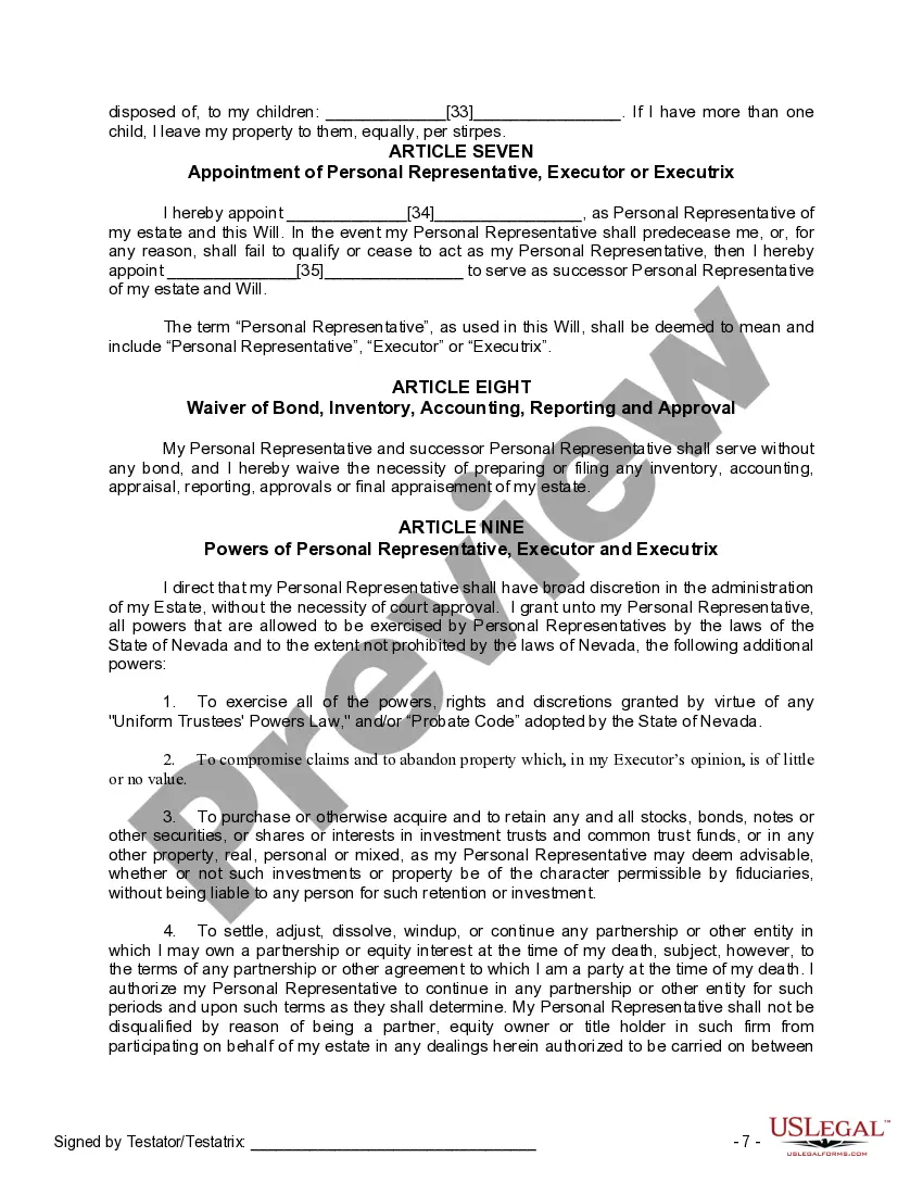 Preview Mutual Wills Package of Last Wills and Testaments for Man and Woman living together not Married with Adult Children