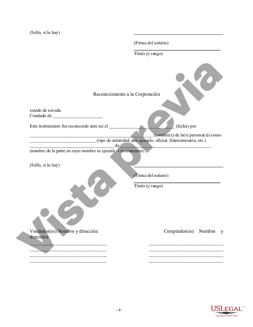 Preview Factura de venta en relación con la venta del negocio por parte del vendedor individual o corporativo