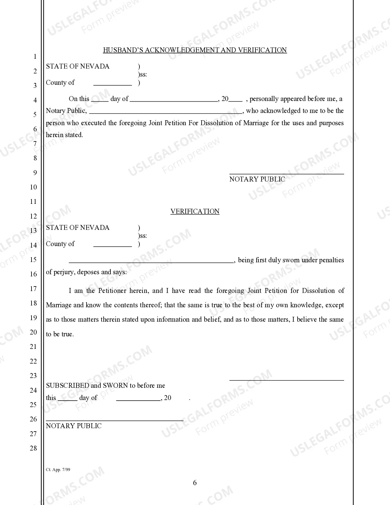 Preview Joint Petition for Divorce with Minor Children